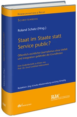 Abbildung von Schatz | Staat im Staate statt Service public? | 1. Auflage | 2025 | beck-shop.de