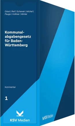 Abbildung von Gössl / Reif | Kommunalabgabengesetz (KAG) für Baden-Württemberg | 1. Auflage | 2016 | beck-shop.de