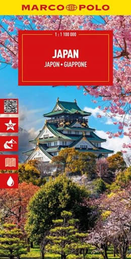 Abbildung von MARCO POLO Reisekarte Japan 1:1,1 Mio. | 1. Auflage | 2026 | beck-shop.de