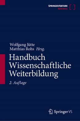 Abbildung von Jütte / Rohs | Handbuch Wissenschaftliche Weiterbildung | 2. Auflage | 2026 | beck-shop.de