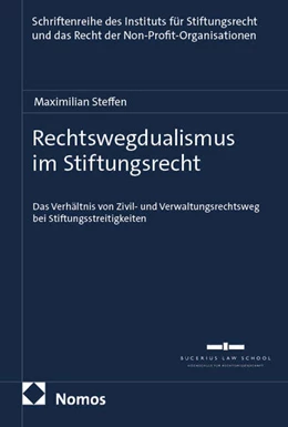 Abbildung von Steffen | Rechtswegdualismus im Stiftungsrecht | 1. Auflage | 2025 | 31 | beck-shop.de