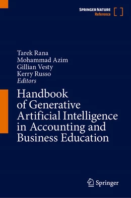 Abbildung von Rana / Azim | Handbook of Generative Artificial Intelligence in Accounting and Business Education | 1. Auflage | 2026 | beck-shop.de