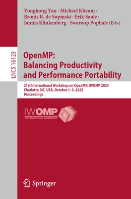 Abbildung von Yan / Klemm | OpenMP: Balancing Productivity and Performance Portability | 1. Auflage | 2025 | beck-shop.de