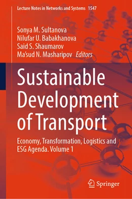 Abbildung von Sultanova / Babakhanova | Sustainable Development of Transport | 1. Auflage | 2025 | beck-shop.de