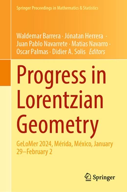 Abbildung von Barrera / Herrera | Progress in Lorentzian Geometry | 1. Auflage | 2025 | beck-shop.de