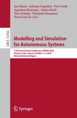 Abbildung von Mazal / Fagiolini | Modelling and Simulation for Autonomous Systems | 1. Auflage | 2025 | beck-shop.de