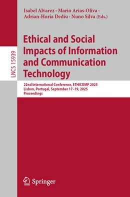 Abbildung von Alvarez / Arias-Oliva | Ethical and Social Impacts of Information and Communication Technology | 1. Auflage | 2025 | beck-shop.de