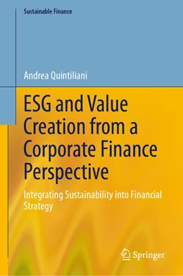 Abbildung von Quintiliani | ESG and Value Creation from a Corporate Finance Perspective | 1. Auflage | 2025 | beck-shop.de