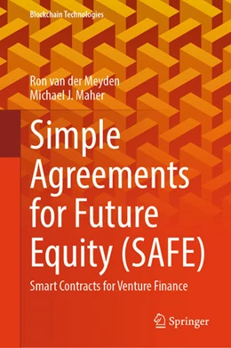 Abbildung von Meyden / Maher | Simple Agreements for Future Equity (SAFE) | 1. Auflage | 2025 | beck-shop.de