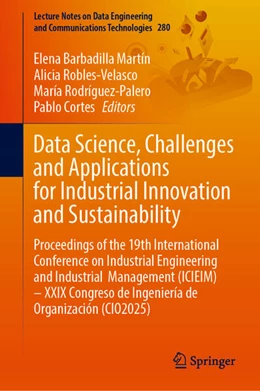 Abbildung von Barbadilla-Martín / Robles-Velasco | Data Science, Challenges and Applications for Industrial Innovation and Sustainability | 1. Auflage | 2026 | beck-shop.de