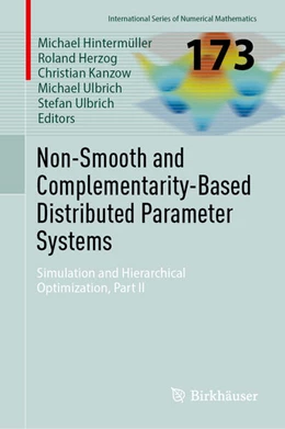 Abbildung von Hintermüller / Herzog | Non-Smooth and Complementarity-Based Distributed Parameter Systems | 1. Auflage | 2026 | beck-shop.de