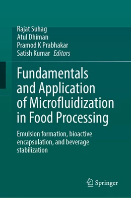 Abbildung von Suhag / Dhiman | Fundamentals and Application of Microfluidization in Food Processing | 1. Auflage | 2026 | beck-shop.de
