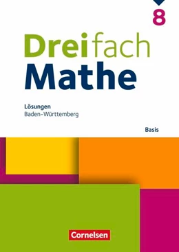 Abbildung von Dreifach Mathe - Baden-Württemberg - 8. Schuljahr | 1. Auflage | 2026 | beck-shop.de