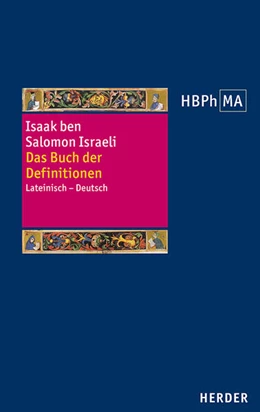 Abbildung von Isaak ben Salomon Israeli | Liber de definitionibus. Das Buch der Definitionen | 1. Auflage | 2026 | beck-shop.de