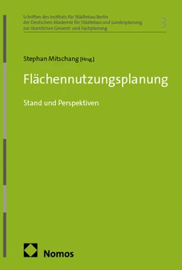 Abbildung von Mitschang | Flächennutzungsplanung | 1. Auflage | 2025 | 3 | beck-shop.de