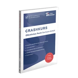 Abbildung von Kues | CRASHKURS Öffentliches Recht - Sachsen-Anhalt | 10. Auflage | 2025 | beck-shop.de