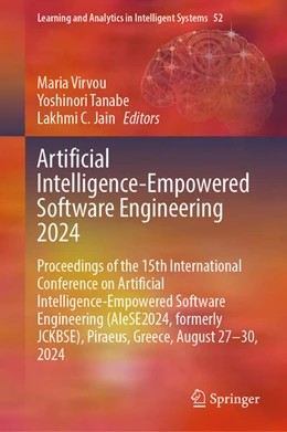 Abbildung von Virvou / Tanabe | Artificial Intelligence-Empowered Software Engineering 2024 | 1. Auflage | 2025 | beck-shop.de