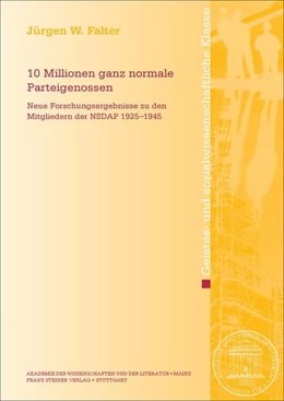 Abbildung von Falter | 10 Millionen ganz normale Parteigenossen | 1. Auflage | 2016 | beck-shop.de