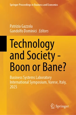 Abbildung von Gazzola / Dominici | Technology and Society - Boon or Bane? | 1. Auflage | 2025 | beck-shop.de