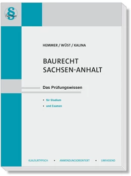 Abbildung von Hemmer / Wüst | Baurecht Sachsen-Anhalt | 1. Auflage | 2025 | beck-shop.de