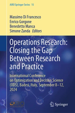 Abbildung von Di Francesco / Gorgone | Operations Research: Closing the Gap Between Research and Practice | 1. Auflage | 2025 | beck-shop.de