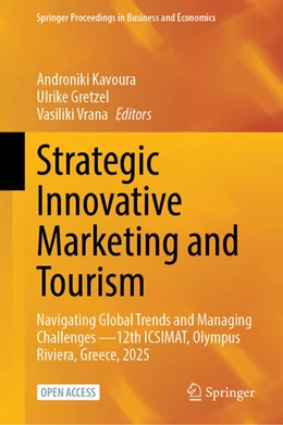 Abbildung von Kavoura / Gretzel | Strategic Innovative Marketing and Tourism | 1. Auflage | 2026 | beck-shop.de
