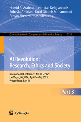 Abbildung von Arabnia / Deligiannidis | AI Revolution: Research, Ethics and Society | 1. Auflage | 2026 | beck-shop.de