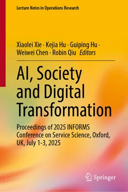 Abbildung von Xie / Hu | AI, Society and Digital Transformation | 1. Auflage | 2026 | beck-shop.de