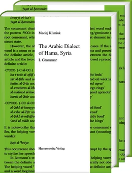 Abbildung von Klimiuk | The Arabic Dialect of Hama, Syria | 1. Auflage | 2025 | 68 | beck-shop.de
