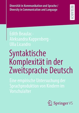 Abbildung von Beaulac / Kappenberg | Syntaktische Komplexität in der Zweitsprache Deutsch | 1. Auflage | 2025 | beck-shop.de