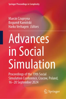 Abbildung von Czupryna / Kaminski | Advances in Social Simulation | 1. Auflage | 2025 | beck-shop.de
