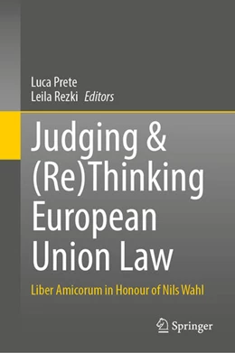 Abbildung von Prete / Rezki | Judging & (Re)Thinking European Union Law | 1. Auflage | 2026 | beck-shop.de