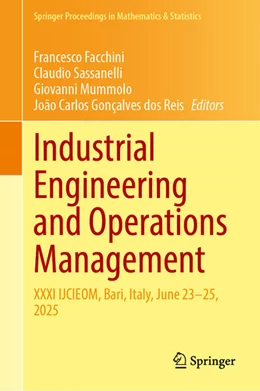 Abbildung von Facchini / Sassanelli | Industrial Engineering and Operations Management - I | 1. Auflage | 2026 | beck-shop.de