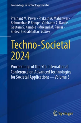 Abbildung von Pawar / Mahanwar | Techno-Societal 2024 | 1. Auflage | 2026 | beck-shop.de