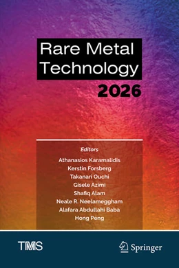 Abbildung von Karamalidis / Forsberg | Rare Metal Technology 2026 | 1. Auflage | 2026 | beck-shop.de