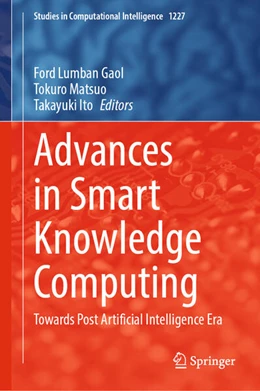 Abbildung von Lumban Gaol / Matsuo | Advances in Smart Knowledge Computing | 1. Auflage | 2025 | beck-shop.de