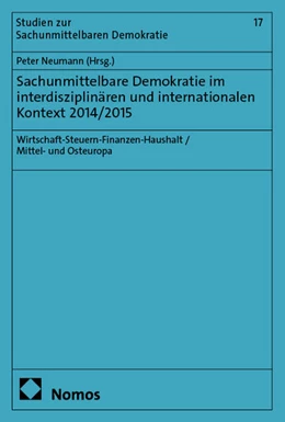Abbildung von Neumann | Sachunmittelbare Demokratie im interdisziplinären und internationalen Kontext 2014/2015 | 1. Auflage | 2025 | beck-shop.de