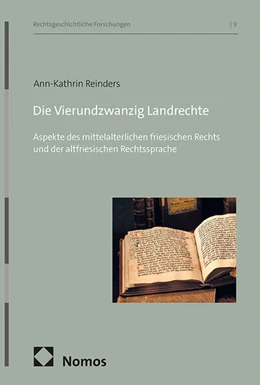 Abbildung von Reinders | Die Vierundzwanzig Landrechte | 1. Auflage | 2025 | beck-shop.de