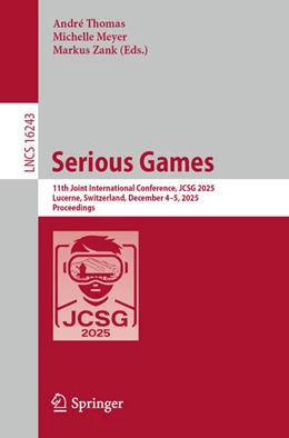 Abbildung von Thomas / Meyer | Serious Games | 1. Auflage | 2025 | beck-shop.de