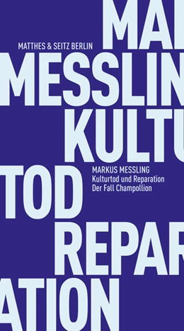 Abbildung von Messling | Kulturtod und Reparation | 1. Auflage | 2026 | beck-shop.de