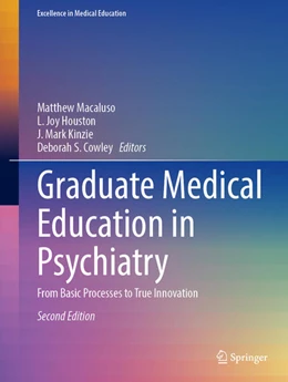 Abbildung von Macaluso / Houston | Graduate Medical Education in Psychiatry | 2. Auflage | 2026 | beck-shop.de