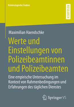 Abbildung von Haendschke | Werte und Einstellungen von Polizeibeamtinnen und Polizeibeamten | 1. Auflage | 2026 | beck-shop.de