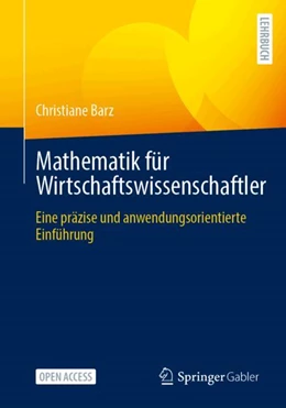 Abbildung von Barz | Mathematik für Wirtschaftswissenschaftler | 1. Auflage | 2026 | beck-shop.de