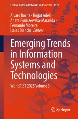 Abbildung von Rocha / Adeli | Emerging Trends in Information Systems and Technologies | 1. Auflage | 2025 | beck-shop.de