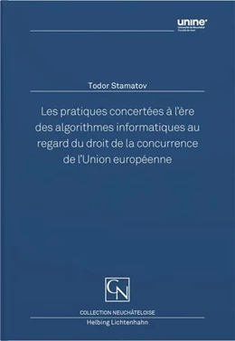 Abbildung von Stamatov | Les pratiques concertées à l’ère des algorithmes informatiques au regard du droit de la concurrence de l’Union européenne | 1. Auflage | 2026 | beck-shop.de