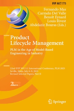 Abbildung von Mas / Del Valle | Product Lifecycle Management. PLM in the Age of Model-Based Engineering in Industry | 1. Auflage | 2025 | beck-shop.de
