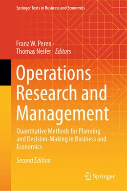 Abbildung von Peren / Neifer | Operations Research and Management | 2. Auflage | 2025 | beck-shop.de