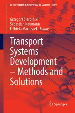 Abbildung von Sierpinski / Naumann | Transport Systems Development – Methods and Solutions | 1. Auflage | 2026 | beck-shop.de