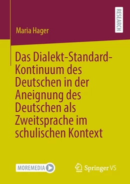 Abbildung von Hager | Das Dialekt-Standard-Kontinuum des Deutschen in der Aneignung des Deutschen als Zweitsprache im schulischen Kontext | 1. Auflage | 2026 | beck-shop.de
