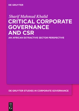 Abbildung von Khalid | Critical Corporate Governance and CSR | 1. Auflage | 2025 | beck-shop.de